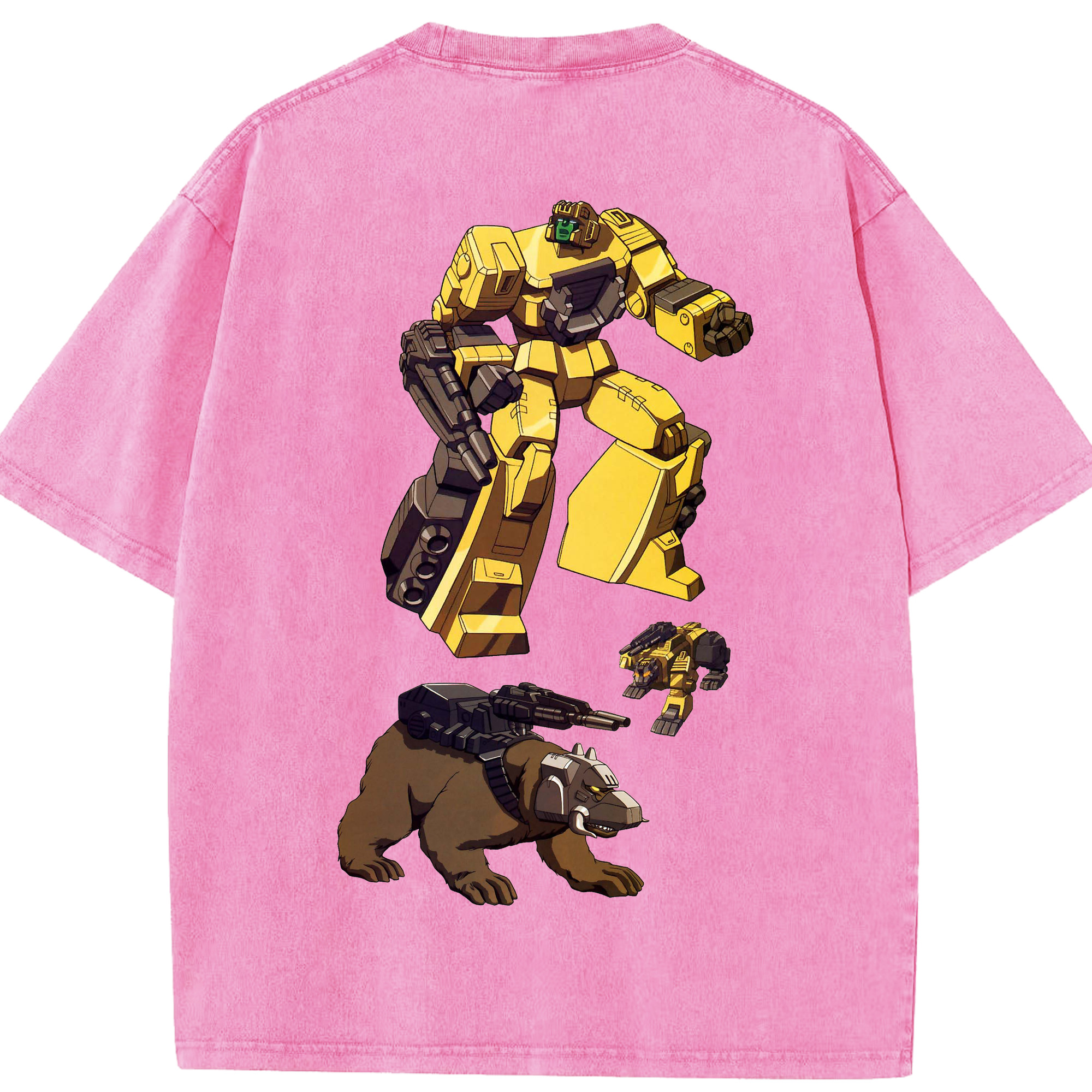 （画像用）  綿100% ヴィンテージ風 半袖Tシャツ（背面プリント）